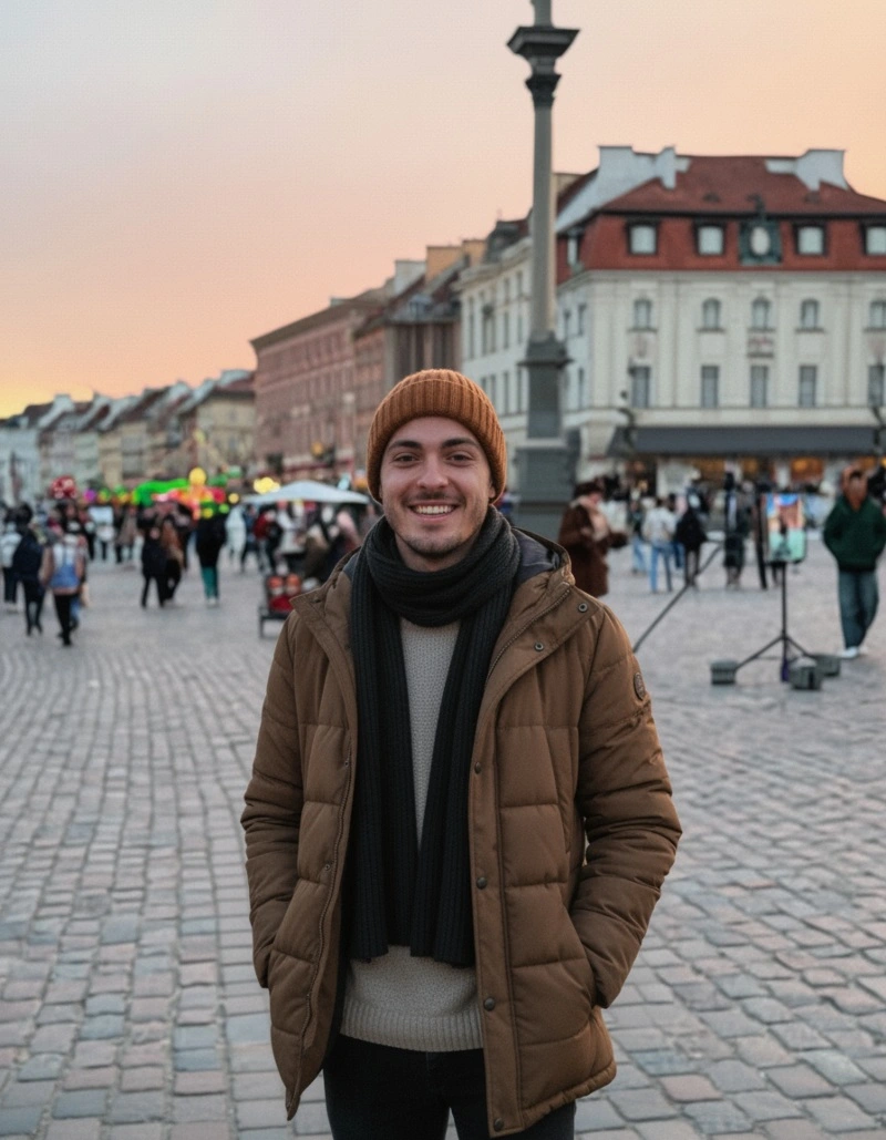 Let George Design - photo of George, the freelance website designer, in Warsaw